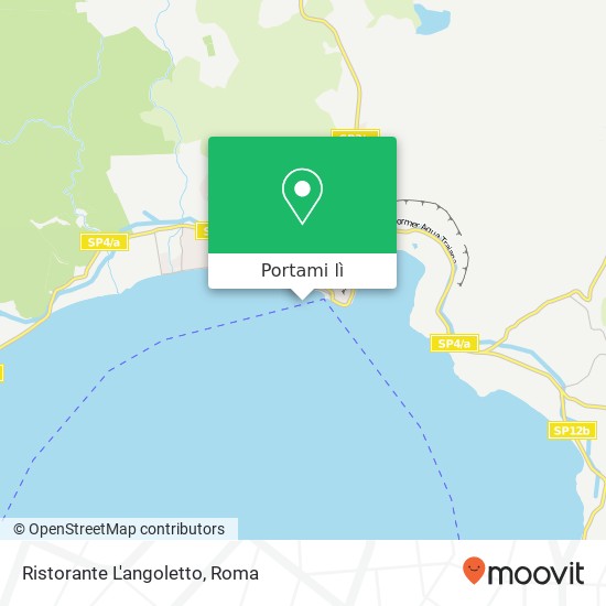 Mappa Ristorante L'angoletto