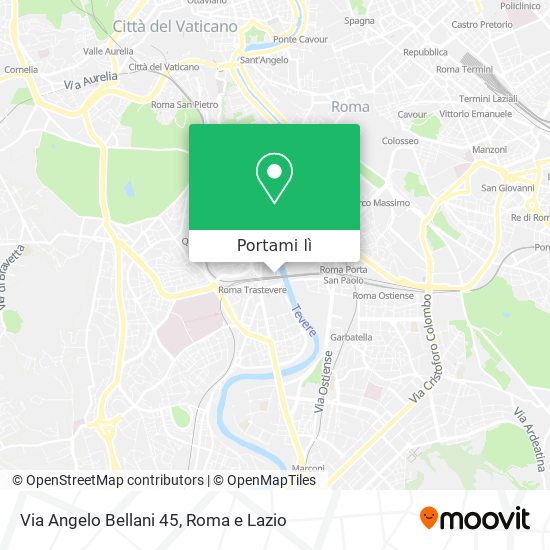 Mappa Via Angelo Bellani 45