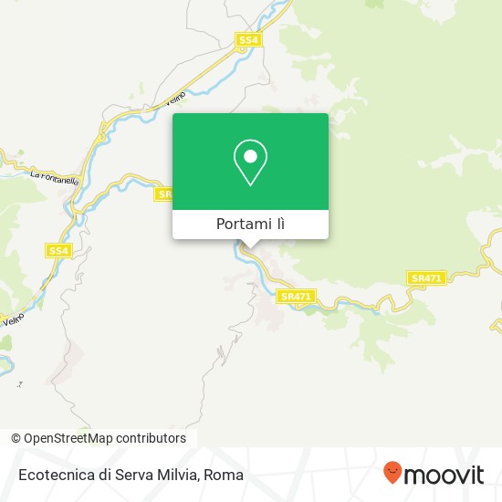 Mappa Ecotecnica di Serva Milvia