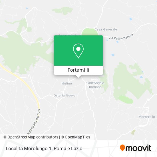 Mappa Località Morolungo 1