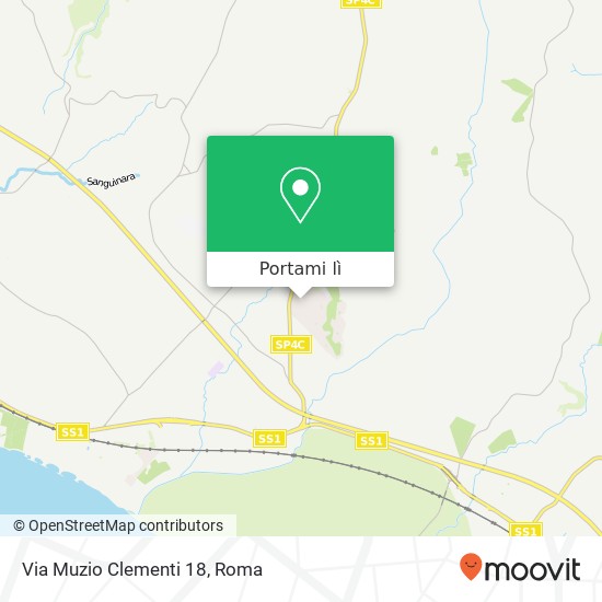 Mappa Via Muzio Clementi 18