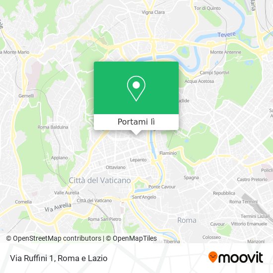 Mappa Via Ruffini 1