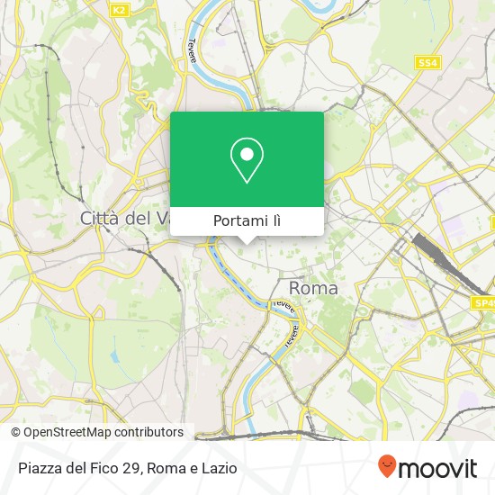 Mappa Piazza del Fico 29