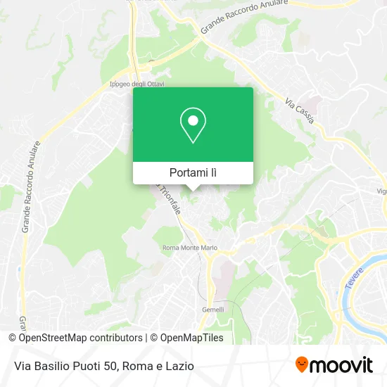 Mappa Via Basilio Puoti 50