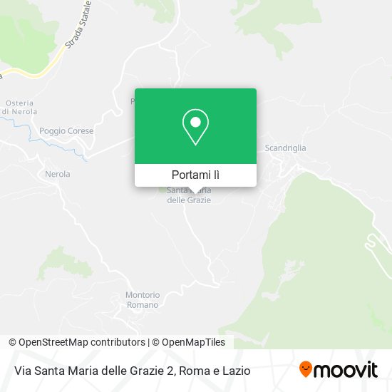 Mappa Via Santa Maria delle Grazie 2