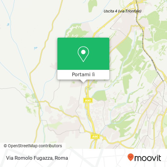 Mappa Via Romolo Fugazza