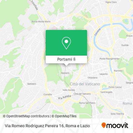 Mappa Via Romeo Rodriguez Pereira 16