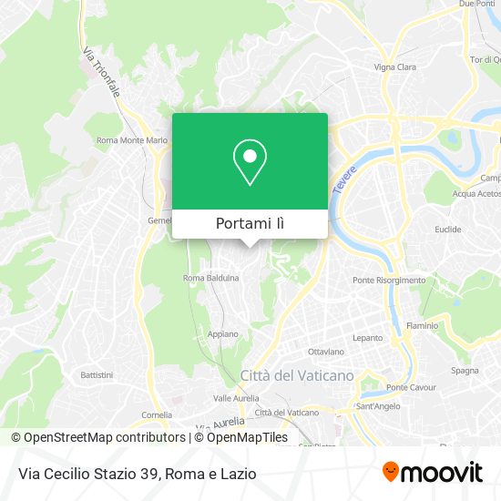 Mappa Via Cecilio Stazio 39