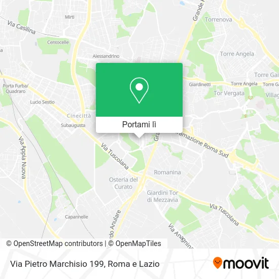 Mappa Via Pietro Marchisio 199