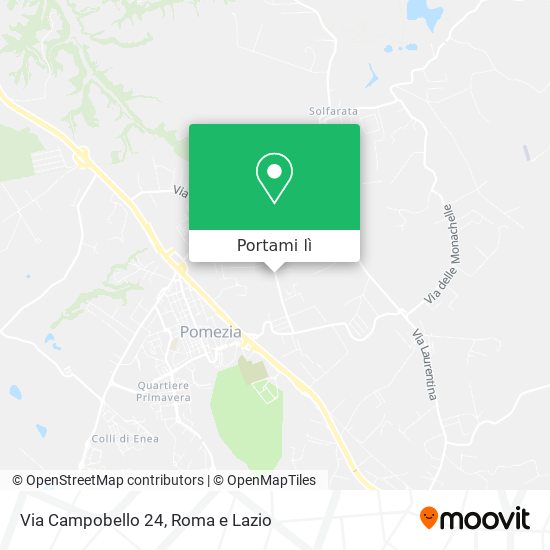 Mappa Via Campobello 24