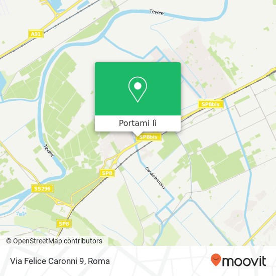 Mappa Via Felice Caronni 9