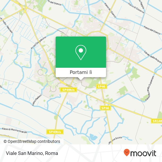 Mappa Viale San Marino