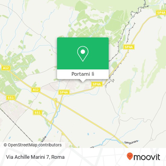 Mappa Via Achille Marini 7