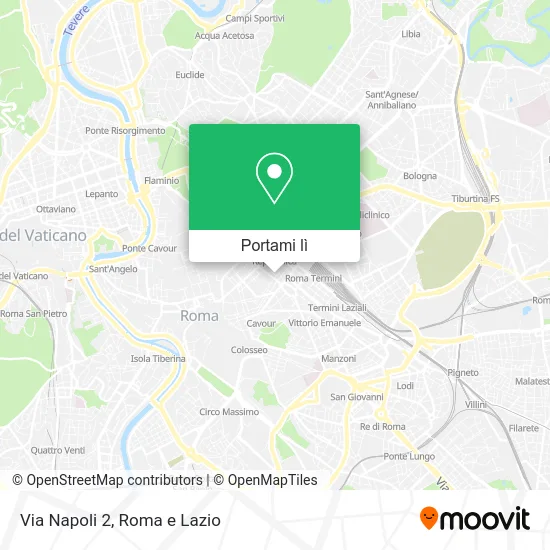 Mappa Via Napoli 2