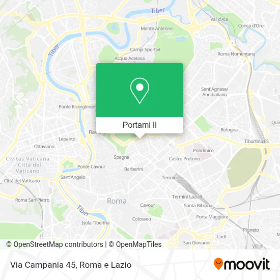Mappa Via Campania  45