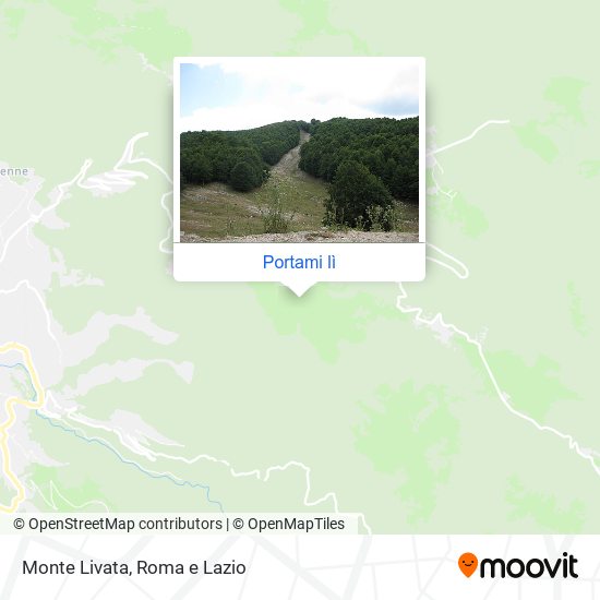 Mappa Monte Livata