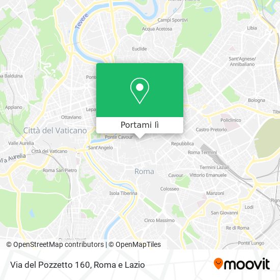 Mappa Via del Pozzetto 160
