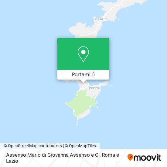 Mappa Assenso Mario di Giovanna Assenso e C.
