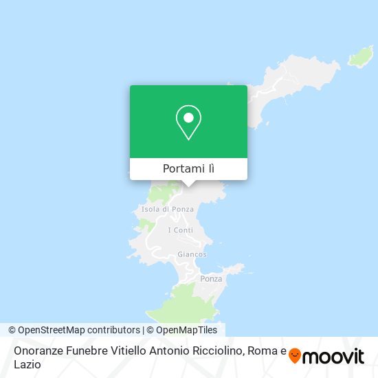 Mappa Onoranze Funebre Vitiello Antonio Ricciolino
