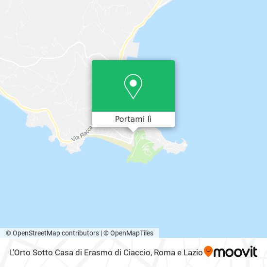 Mappa L'Orto Sotto Casa di Erasmo di Ciaccio