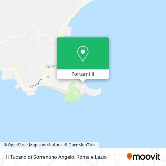 Mappa Il Tucano di Sorrentino Angelo