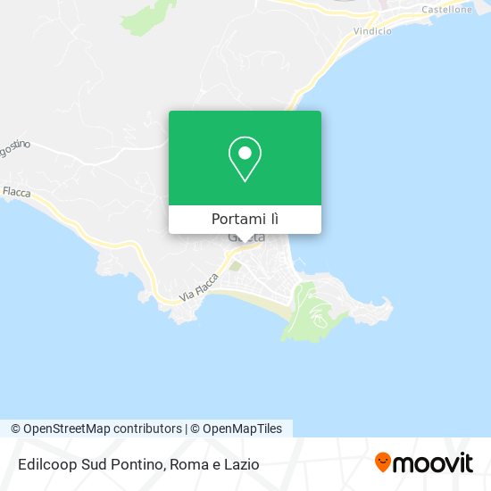 Mappa Edilcoop Sud Pontino