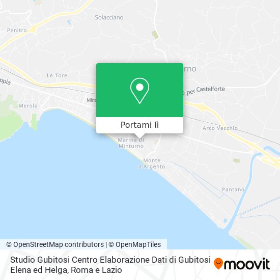 Mappa Studio Gubitosi Centro Elaborazione Dati di Gubitosi Elena ed Helga