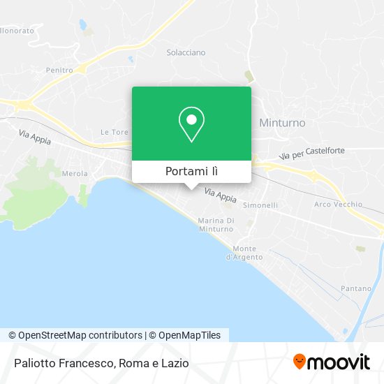Mappa Paliotto Francesco