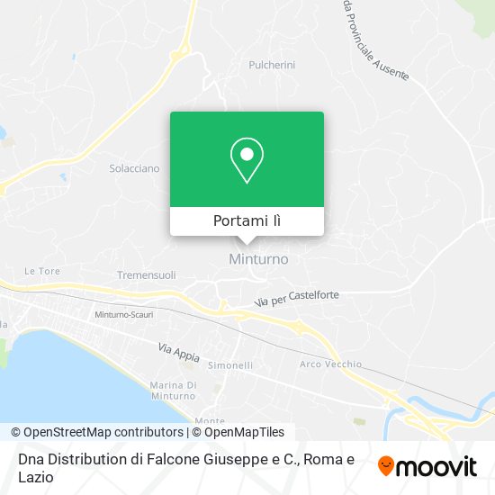 Mappa Dna Distribution di Falcone Giuseppe e C.