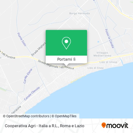 Mappa Cooperativa Agri - Italia a R.L.