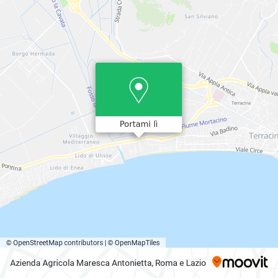 Mappa Azienda Agricola Maresca Antonietta