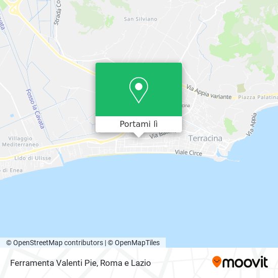 Mappa Ferramenta Valenti Pie