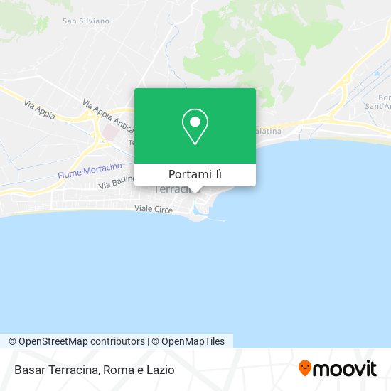 Mappa Basar Terracina