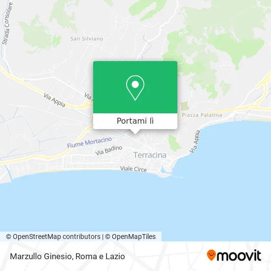 Mappa Marzullo Ginesio