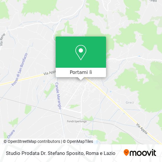 Mappa Studio Prodata Dr. Stefano Sposito