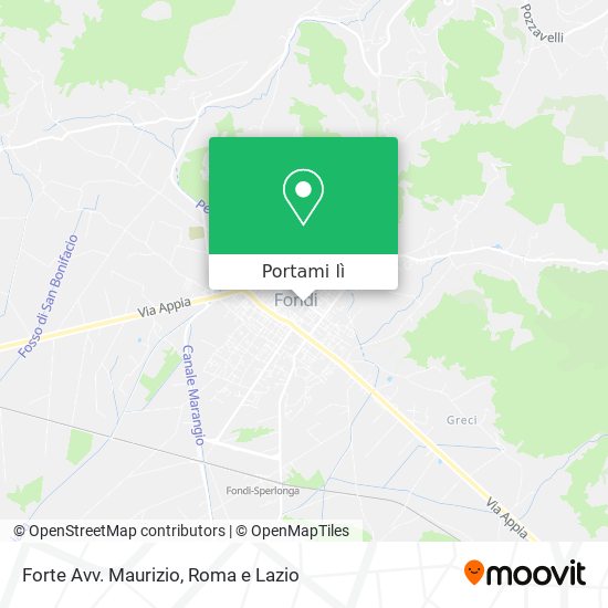 Mappa Forte Avv. Maurizio