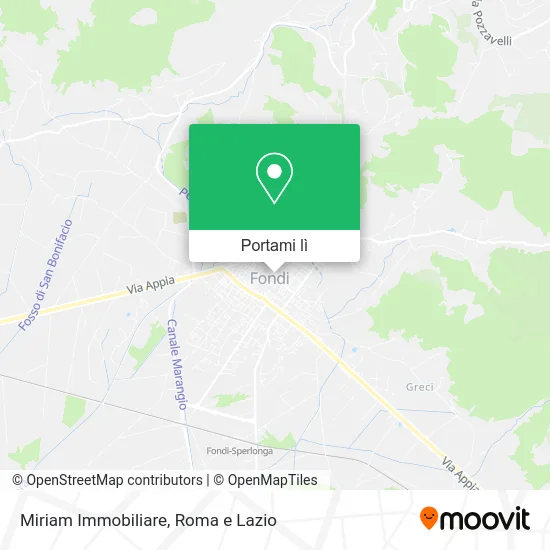 Mappa Miriam Immobiliare