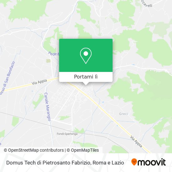 Mappa Domus Tech di Pietrosanto Fabrizio