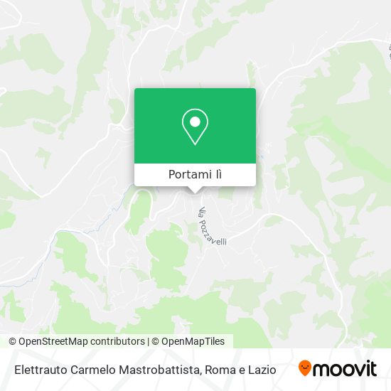 Mappa Elettrauto Carmelo Mastrobattista