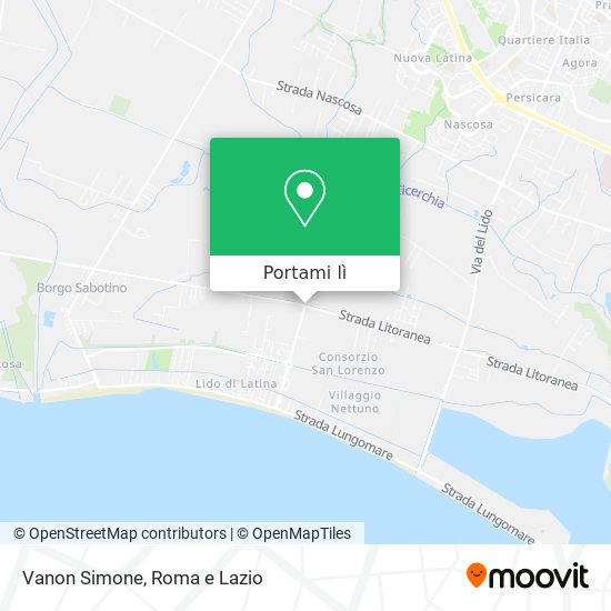 Mappa Vanon Simone