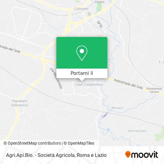 Mappa Agri.Api.Bio. - Società Agricola