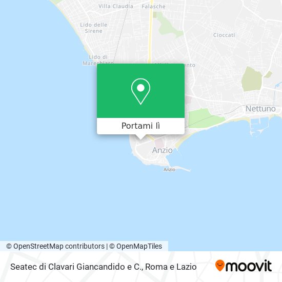 Mappa Seatec di Clavari Giancandido e C.