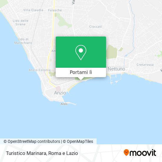 Mappa Turistico Marinara