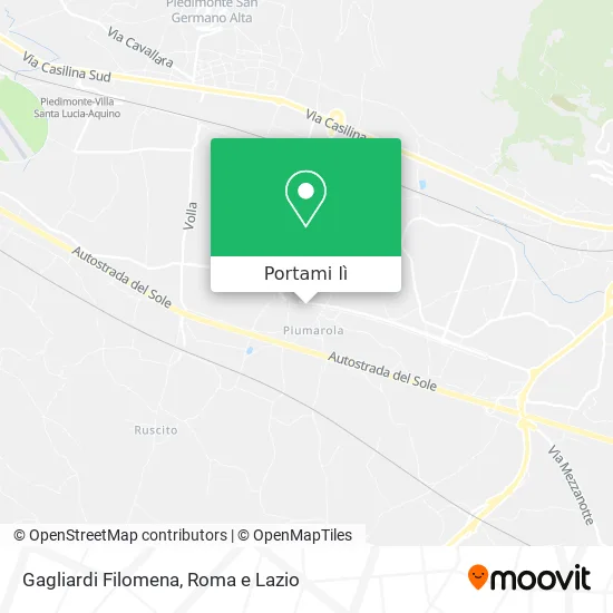 Mappa Gagliardi Filomena