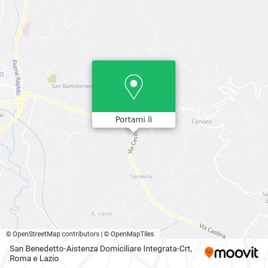Mappa San Benedetto-Aistenza Domiciliare Integrata-Crt