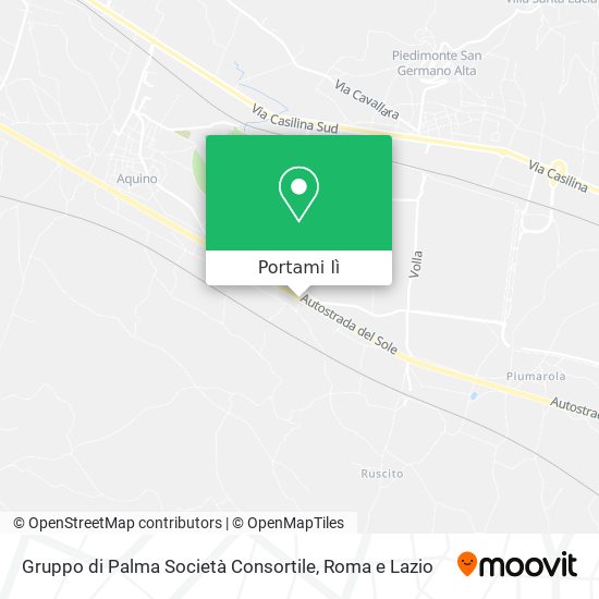 Mappa Gruppo di Palma Società Consortile