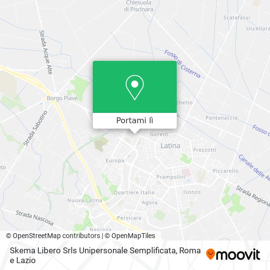 Mappa Skema Libero Srls Unipersonale Semplificata