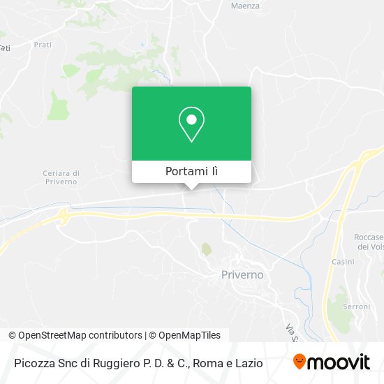Mappa Picozza Snc di Ruggiero P. D. & C.