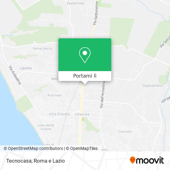 Mappa Tecnocasa