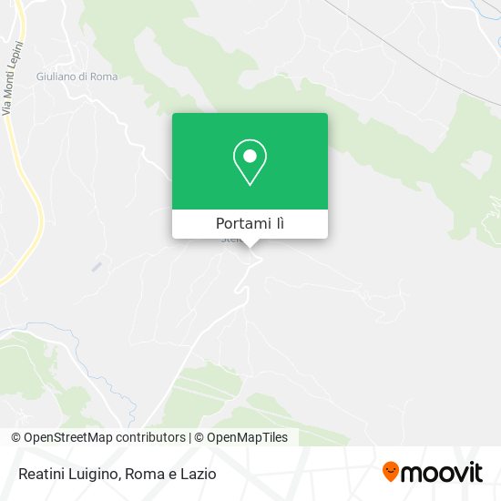 Mappa Reatini Luigino